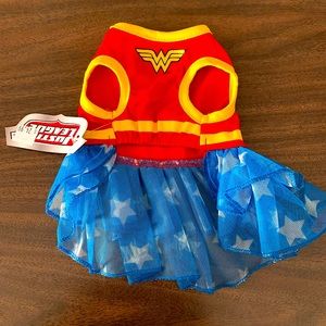 Extra Small pet (Cat or Dog) Wonder Woman costume